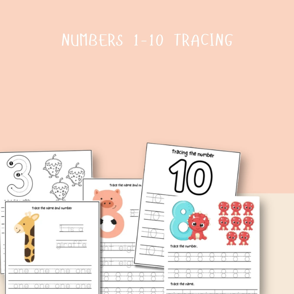 Toddler Learning Workbook | Printable Worksheets for Early Skills | 500+ Worksheets